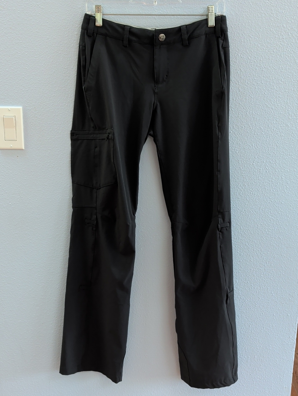 REI Black Cargo Pants with Utility Pockets